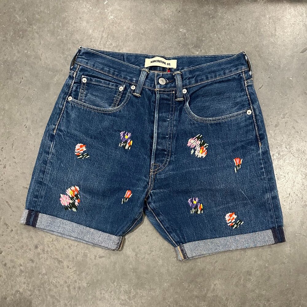 SEMICOUTURE Women's Jean Shorts